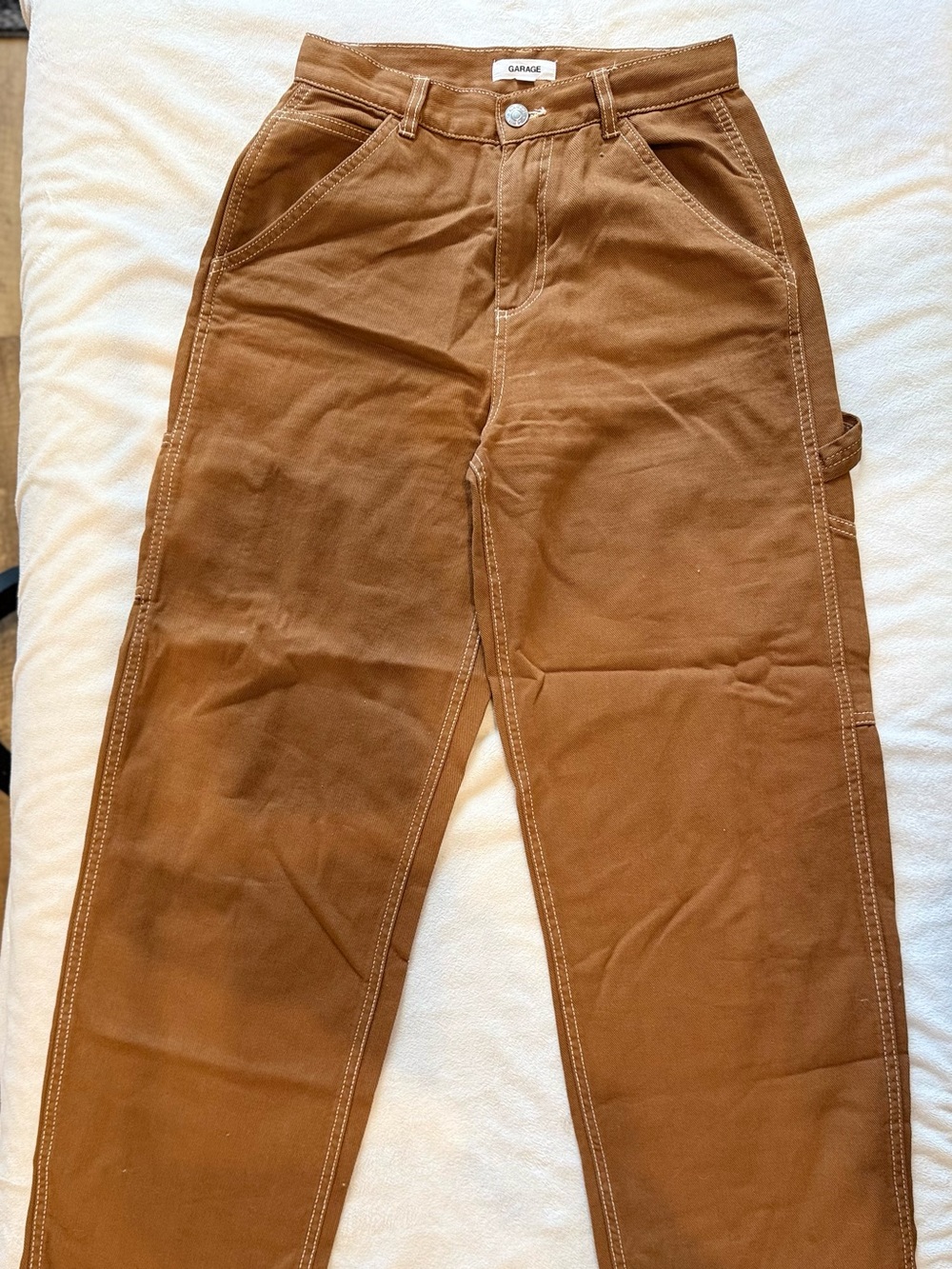 Garage Womn's Brown Cargo Carpenter Pants